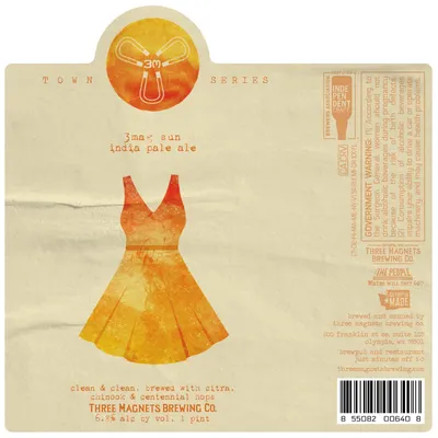 3mag Sun label