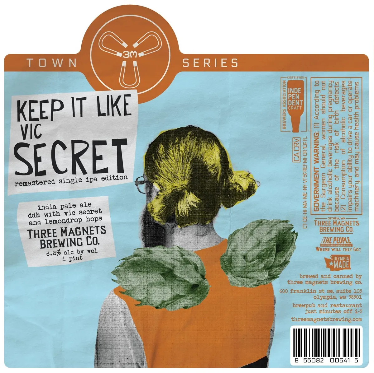 Keep It Like Vic Secret Remastered Single IPA Edition — full label as filed with TTB