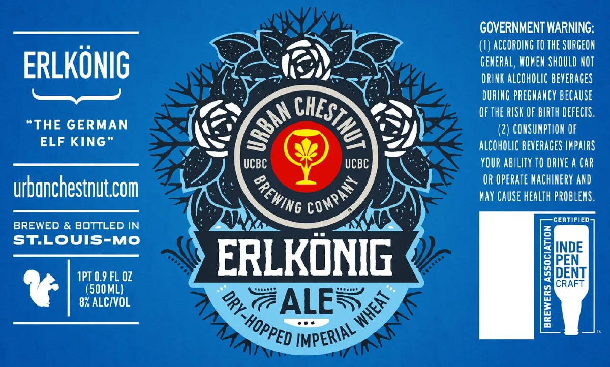 Erlkönig — full label as filed with TTB