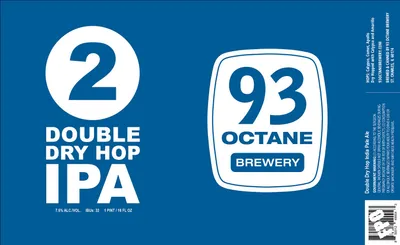 2 Double Dry Hop IPA label