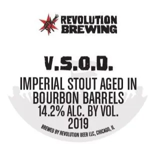 V.S.O.D. — full label as filed with TTB