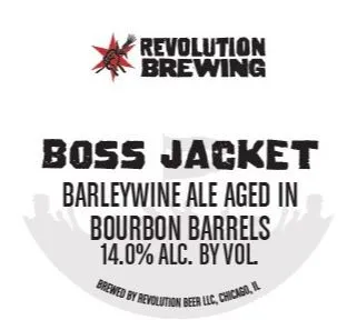 Boss Jacket — full label as filed with TTB