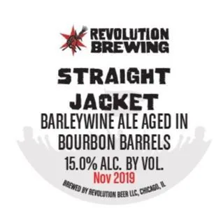 Straight Jacket — full label as filed with TTB