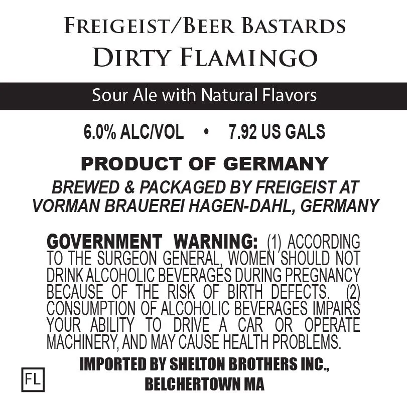 Dirty Flamingo label