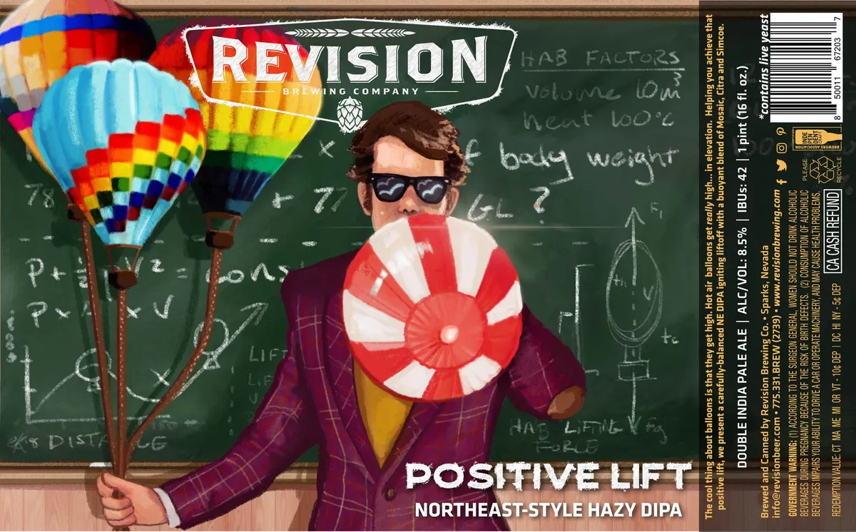 Positive Lift — full label as filed with TTB