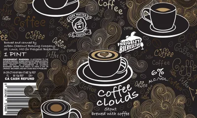 Coffee Clouds label
