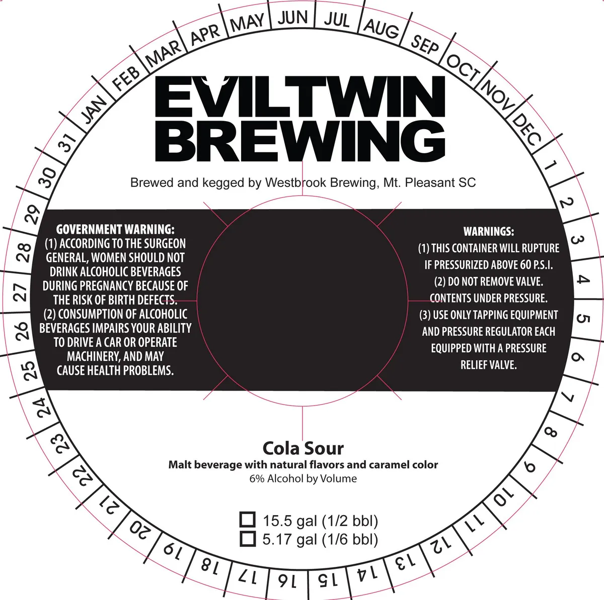 Cola Sour — full label as filed with TTB
