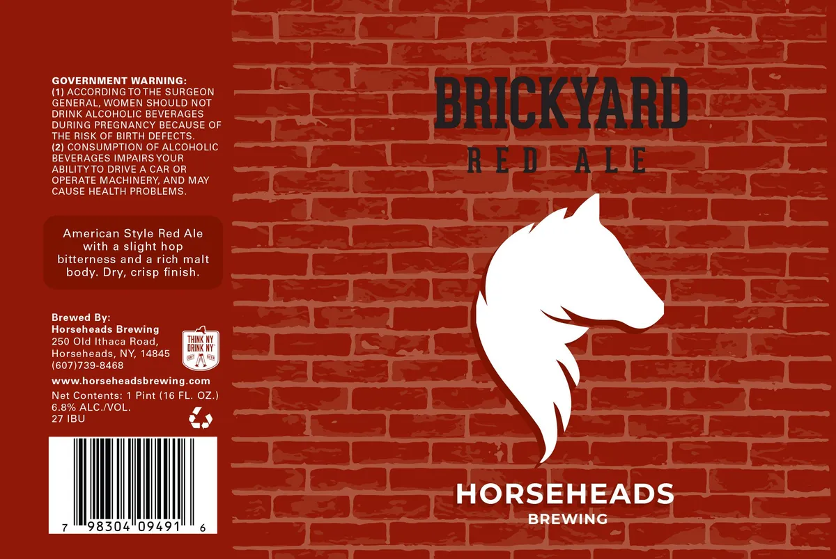 Brickyard Red label