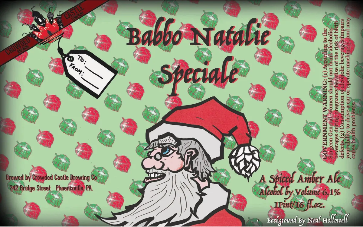 Babbo Natalie Speciale — full label as filed with TTB