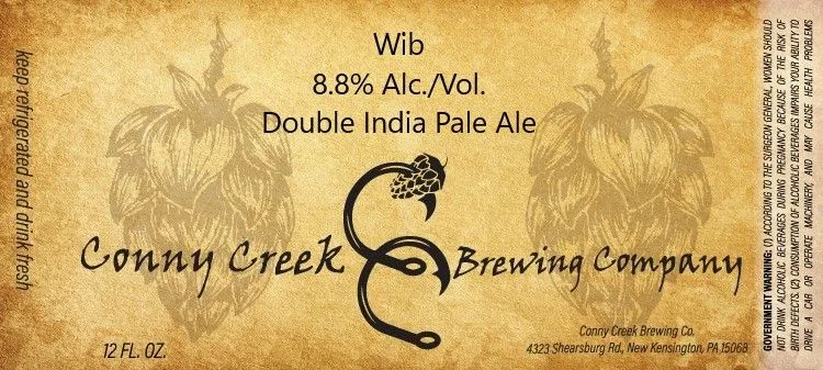 Wib — full label as filed with TTB