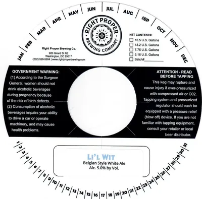 Li'l Wit label