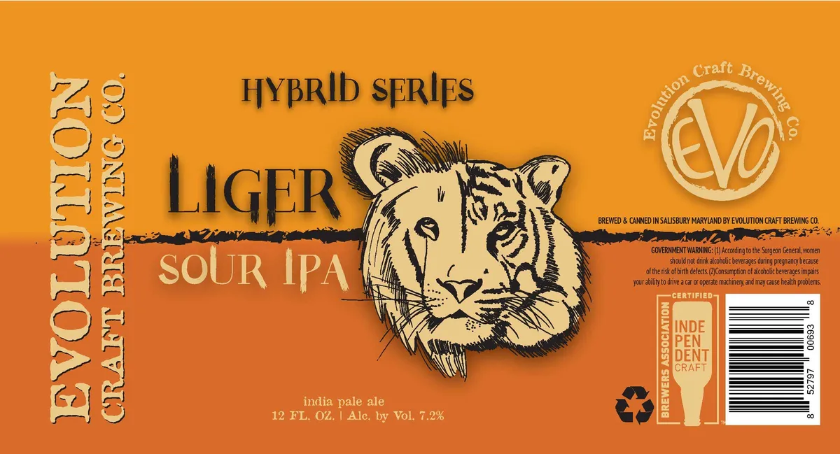 Liger — full label as filed with TTB
