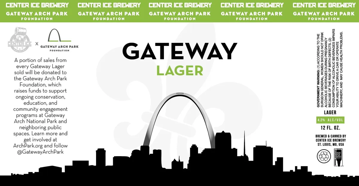 Gateway Lager — full label as filed with TTB