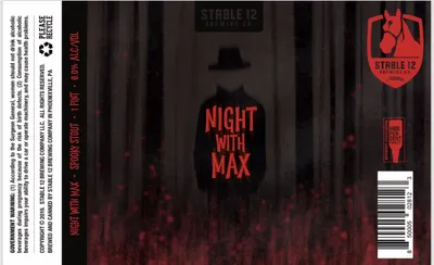 Night With Max label