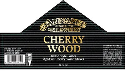 Cherry Wood label
