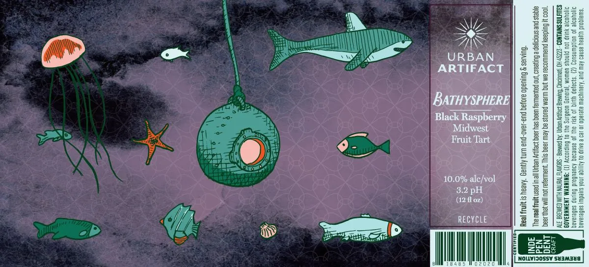 Bathysphere — full label as filed with TTB