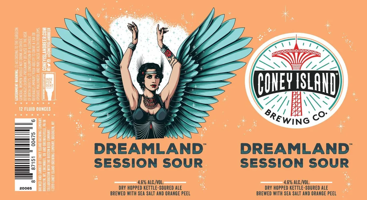 Dreamland Session Sour — full label as filed with TTB