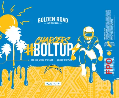 #BOLTUP Chargers label