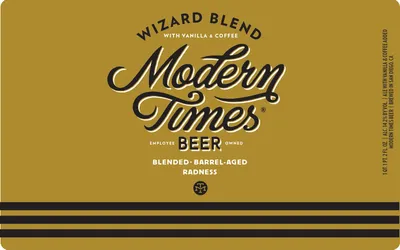 Wizard Blend label
