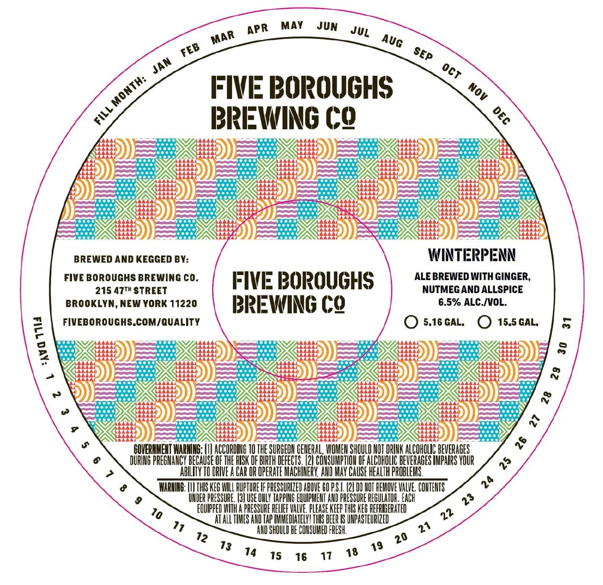 Winterpenn — full label as filed with TTB