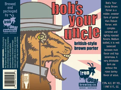 Bob's Your Uncle label