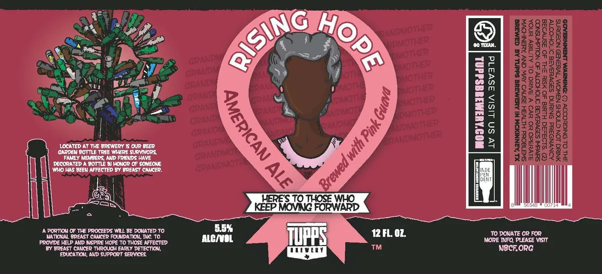 Rising Hope — full label as filed with TTB