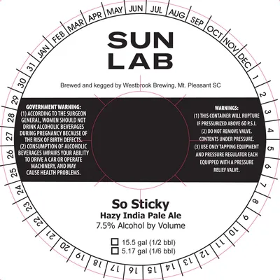 So Sticky label