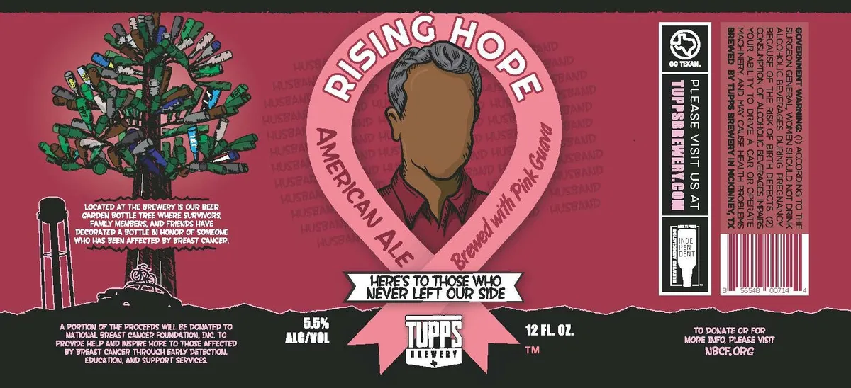 Rising Hope — full label as filed with TTB