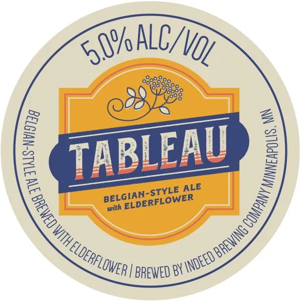Tableau — full label as filed with TTB