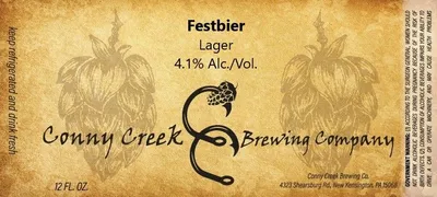 Festbier label