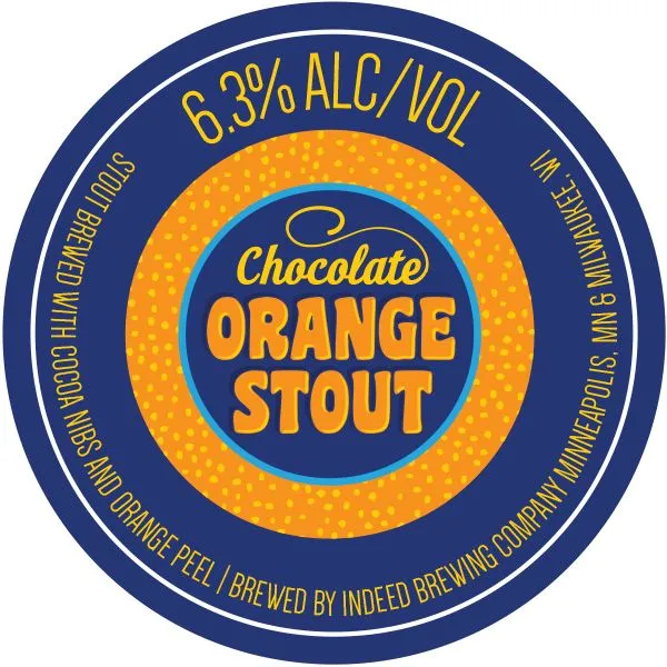 Chocolate Orange Stout — full label as filed with TTB