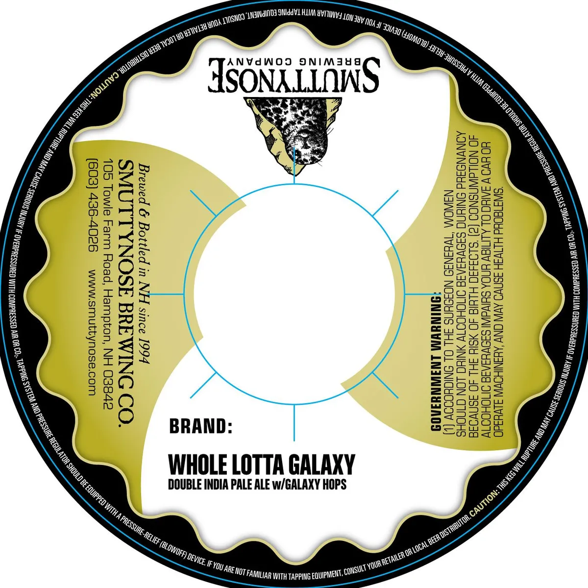 Whole Lotta Galaxy — full label as filed with TTB