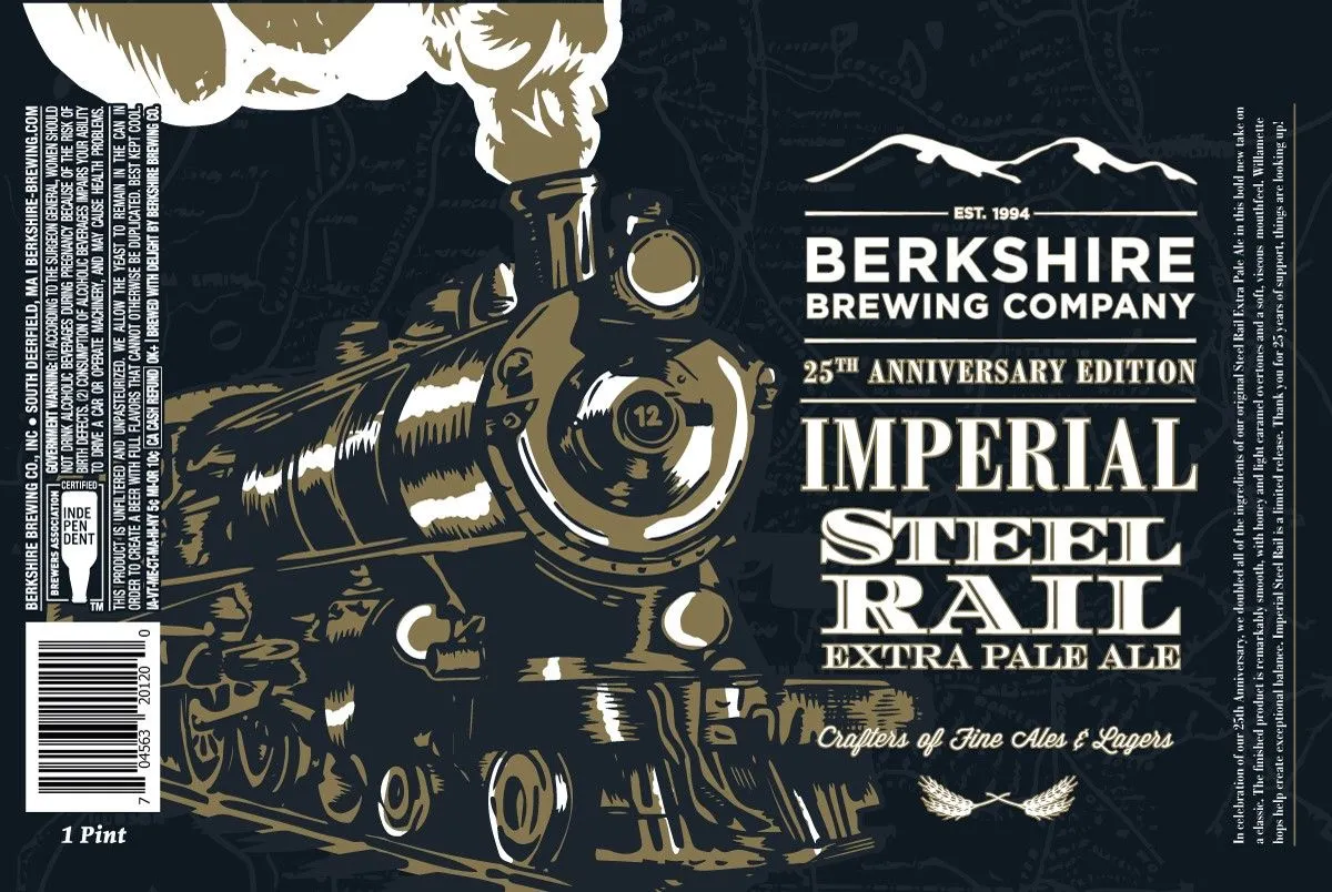 Imperial Steel Rail Extra Pale Ale — full label as filed with TTB
