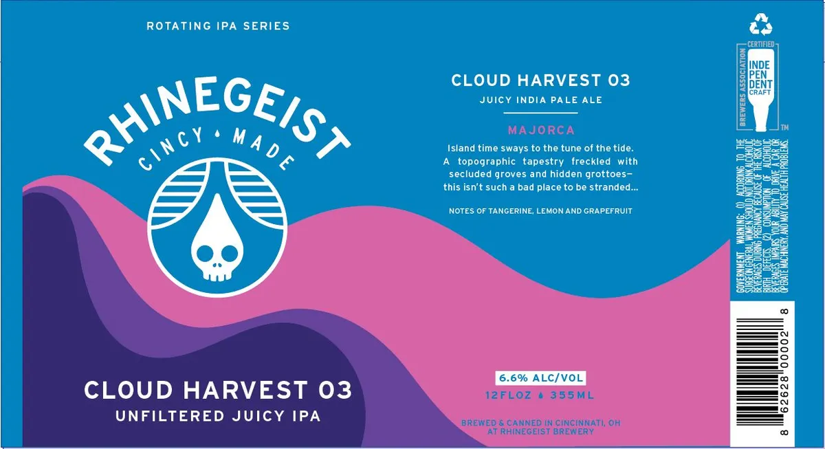 Cloud Harvest 03 label art — CLOUD HARVEST 03
