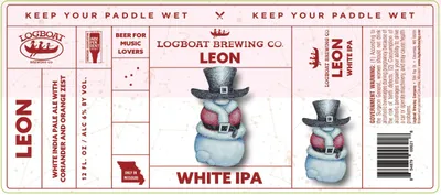 Leon White IPA label