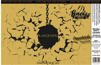 Megaton Doppelsticke label