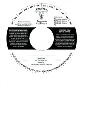Eagle Kriek label