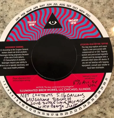 Mugwump Brunch label