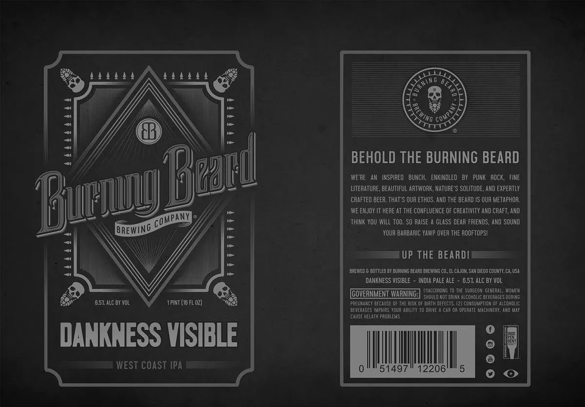 Dankness Visible label