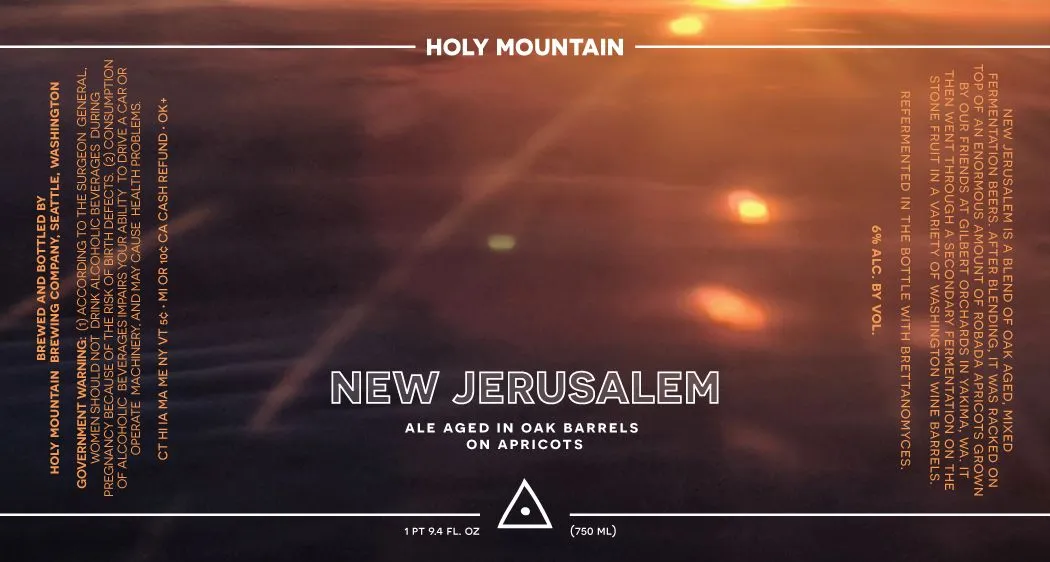 New Jerusalem label