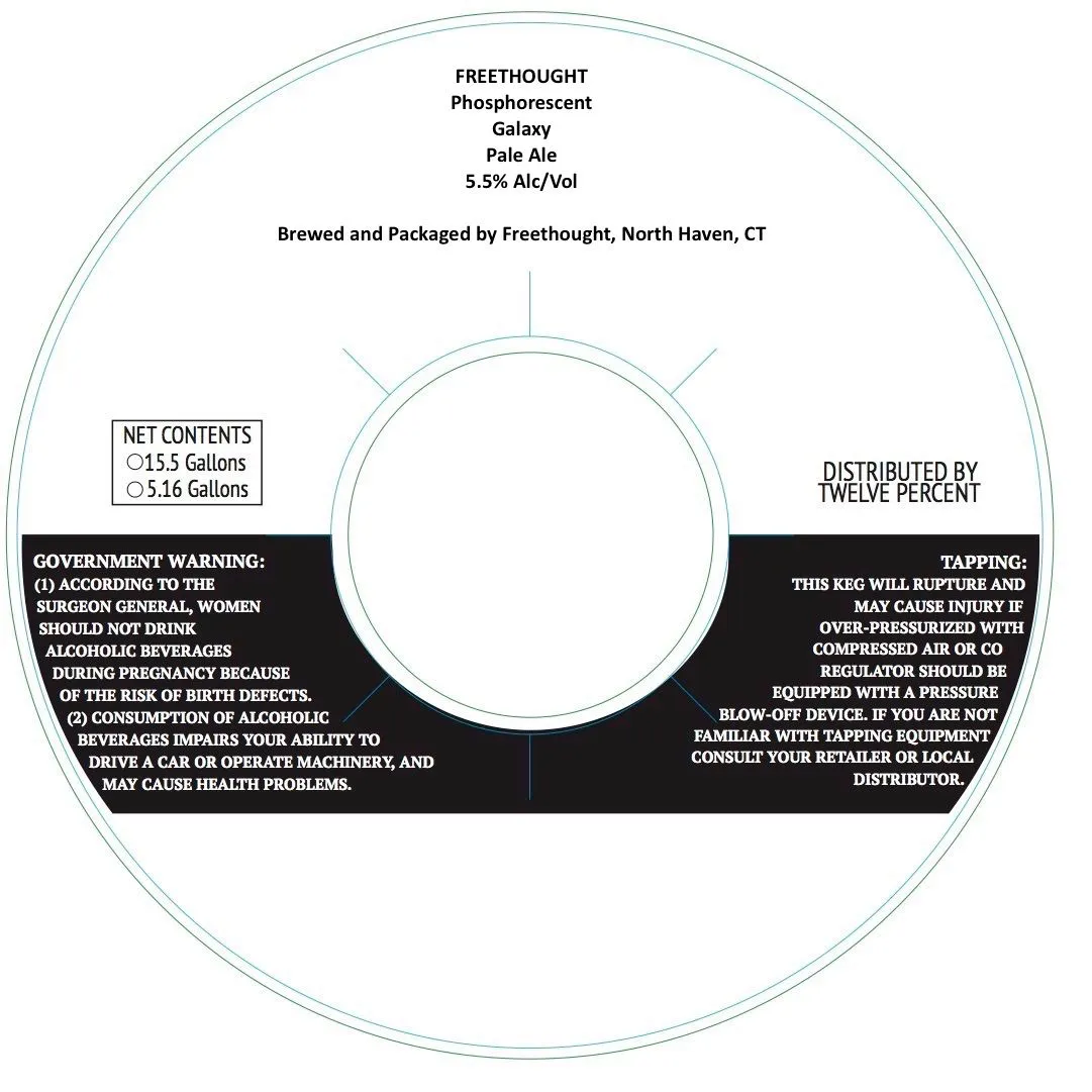 Phosphorescent Galaxy — full label as filed with TTB