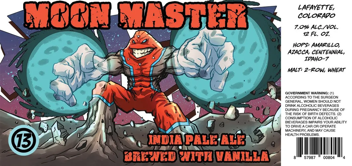Moon Master — full label as filed with TTB