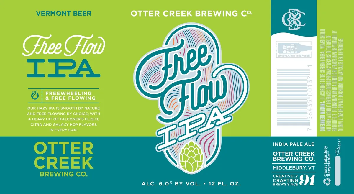Free Flow IPA — full label as filed with TTB