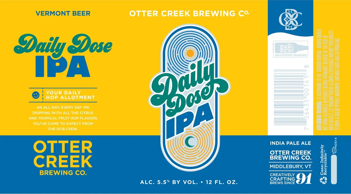 Daily Dose IPA — full label as filed with TTB