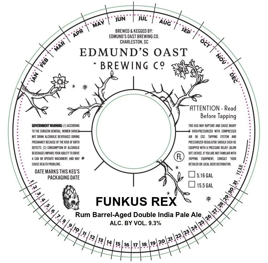 Funkus Rex — full label as filed with TTB
