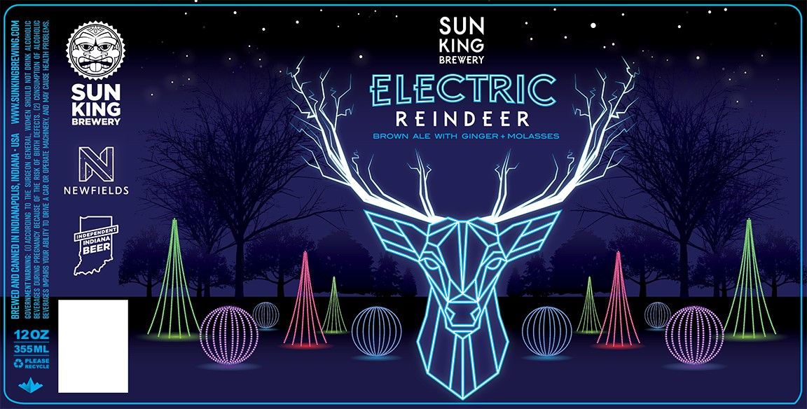 Electric Reindeer label