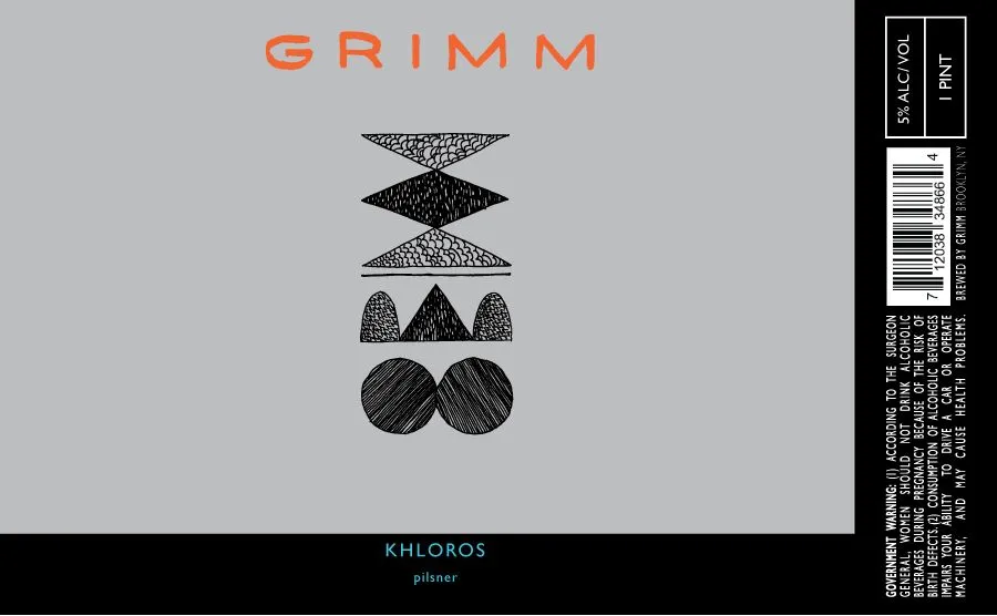 Khloros — full label as filed with TTB