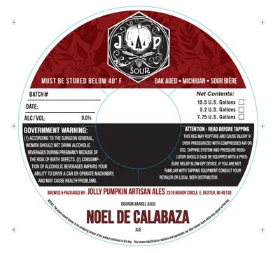 Noel De Calabaza label