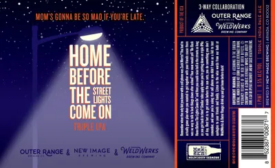 Home Before The Street Lights Come On label