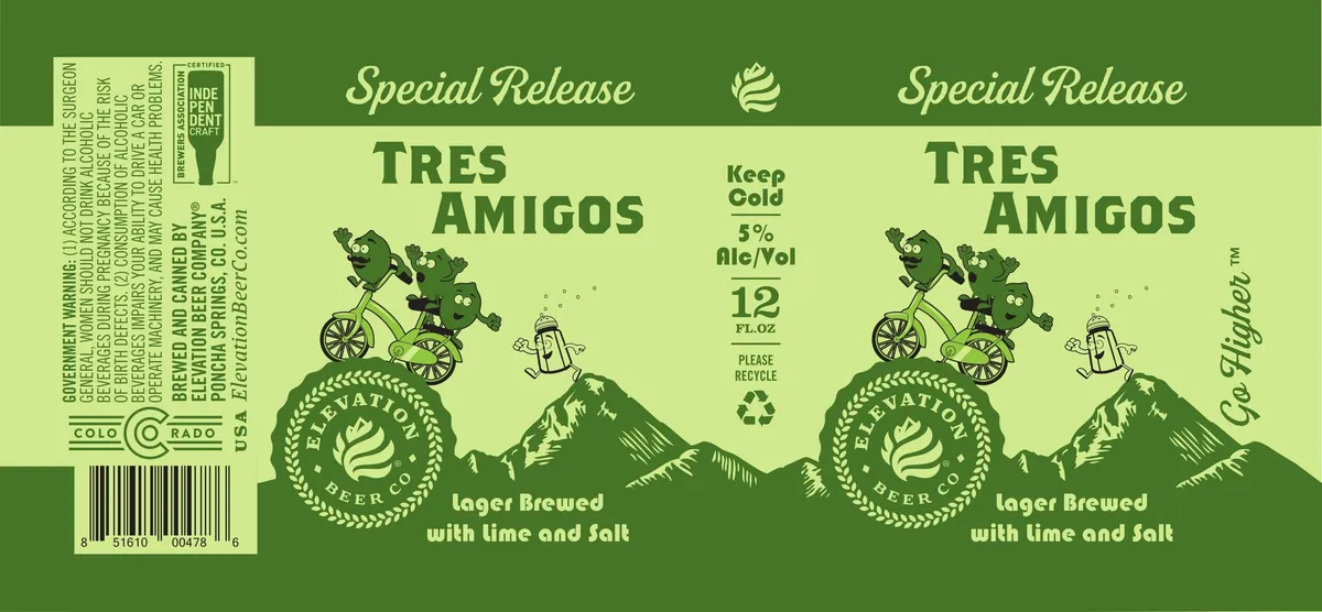 Tres Amigos label